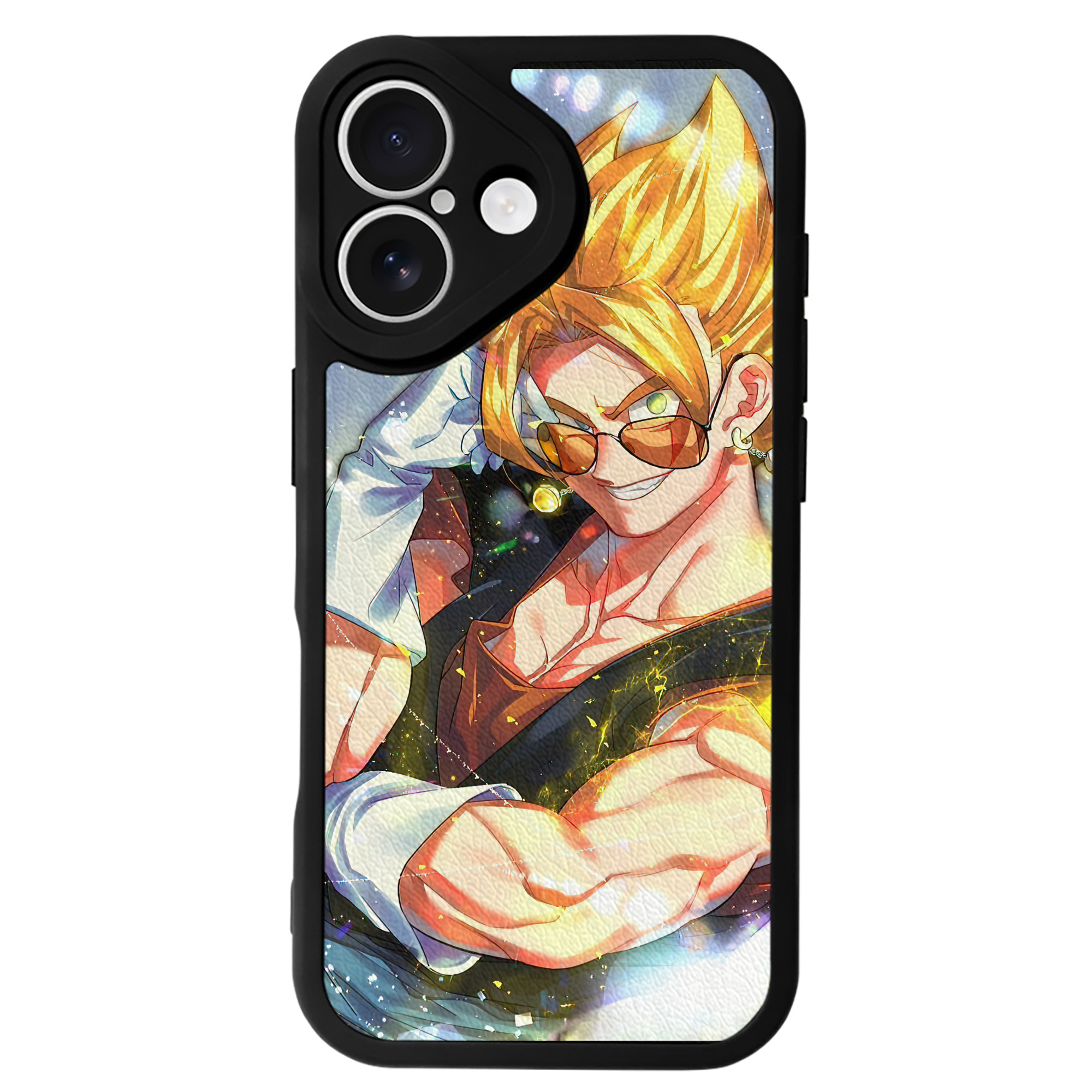 （画像用） ドラゴンボール DRAGON BALL 【iPhone 16シリーズ対応】シリコンスマホケース（レザー調） 材質：シリコン